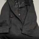 Allegra K Women's Winter Classic Outwear Overcoat with Pockets Single Breasted Pea Coat, Size: Small