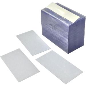 Clear Plastic Wire Shelf Label Holders for Metal & Price Channel Shelves - Repositionable Retail Price Tag Holders for Secure Pricing - 2000 Pieces in 3.00" L x 1.25" H, 15mm