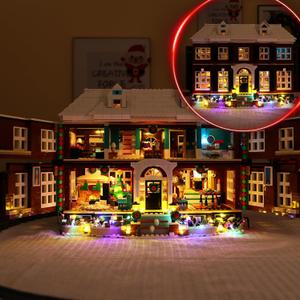 BRIKSMAX Led Lighting Kit for Lego Home Alone - Compatible with Ideas 21330 Building Blocks Model- Not Include The Lego Set