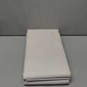 100% Blackout Shield Linen Blackout Curtains for Bedroom 96 Inches Long, Back Tab/Rod Pocket Living Room Drapes, Thermal Insulated Blackout Curtains 2 Panels Set, 50" W x 96" L, Cream