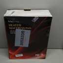 Heated Mattress Pad California King Quilted Zone Heating Electric Bed Warmer Comfort Heat Mattress Pad Cover Dual Controller10 Heat Setting | 1-12 Hours Auto Shut Off | with 8-21 Inch Deep Pocket