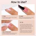 Gellen Pro Bio Active Glow Nail Polish One Step Ridge Filler Nails Concealer & Strengthener with Hexanal B5 Calcium & Grape Seeds Oil for Healthier Nails, Ultra-Glowy Shine, Vegan & Cruelty-free