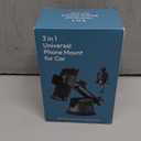 DOLYOFG Car Phone Holder Mount, [Military-Grade Suction & Super Sturdy Base] 3 in 1 Universal Phone Mount for Car Dashboard Windshield Air Vent Dash Pad Car Mount for iPhone Android Smartphone