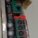 LerBao Large Dinosaur Transport Truck Toys for 3 4 5 6 7 8 Year Old Boys, Truck with Loading Crane,Lights and Sounds Vehicles Toy for Kids Childs Toddlers Christmas Birthday Gift