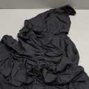 R.Vivimos Womens Summer Halter Deep V Neck Sexy Patchwork Mini Short Dresses (Small, Black)