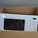 COMFEE CMO-C20M1WH Retro Microwave with 11 power levels, Fast Multi-stage Cooking, Turntable Reset Function Kitchen Timer, Speedy Cooking Weight/Time Defrost, Memory function, Children Lock, 700W (Modern White)