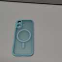 SUPFINE Magnetic for iPhone 17 Case (Compatible with MagSafe)(Military Grade Drop Protection) Translucent Matte Shockproof with Anti-Fingerprint Phone Cover 2025,Light Blue