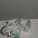 Kitchen Faucet with Pull Down Lock Sprayer, Single Handle High Pressure Brushed Nickel Kitchen Faucet, Double-Headed Spring Stainless Steel Kitchen Sink Faucets