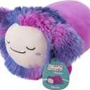 Squishmallows Original 12in Woxie The Magenta Bigfoot Sleepamallows  Official Jazwares Plush (Medium-Sized)