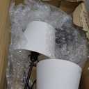 Lynnoland Set of 2 Touch Control Table Lamps with 2 USB & AC Outlet, 3-Way Dimmable Bedside Nightstand Lamps for Bedroom Living Room Nursery, 800 Lumens 5000K Daylight Bulbs Included