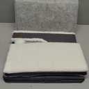 Cat Bed for Indoor Cats Cube House, Covered Cat Cave Beds & Furniture with Scratch Pad and Hideaway Tent, Cute Modern Cat Condo for Multi Small Pet Large Kitten Kitty, Dark Grey (16.5"D x 16.5"W x 13"H)