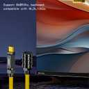 Poyiccot USB C Extension Cable 3ft, 140W USB 4.0 Type C Male to Female Extension Cable, 20Gbps Data & 8K Video Fast Charging Type C Extender, for Thunderbolt 3, Laptop, PC, Phone