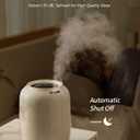 SmartDevil 1.2L Cool Mist Humidifier, Top Fill Ultrasonic Smart Air Humidifier with Essential Oils, Timing, Auto Shut Off for Home Babies Plants