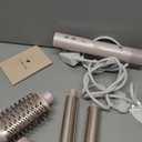 T3 Aire 360 Multi-Styler & Blowout System, Rapid Drying Hair Dryer, Ceramic Curling Attachments, Oval Brush & Drying Concentrator | Blowouts & Long-Lasting Curls (Satin Blush/Gold)