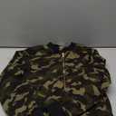 sexycherry Casual Jackets for Women Long Sleeve Lightweight Outwear Bomber Coats with Pockets (Medium, Army Camo With Lining)