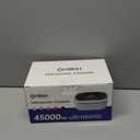 35W Ultrasonic Jewelry Cleaner, 45KHz Retainer Cleaner for Jewelry, 5 Timer & 3 Power Modes, Eyeglasses, Rings, Watch Strap, Dentures - 20oz, 304 Stainless Steel Tank, Quiet <38dB (White)