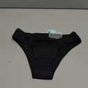 Beautikini Period Swimwear Menstrual Leakproof Low Waist Ruched Bikini Bottom Bathing Suit Shorts for Teen Girls XS