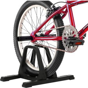 Bike Rack Dual Bicycle Stand for Mountain, Road, or Kids Bikes Indoor or Outdoor Steel Bicycle Storage Tire Rack for Truck by RAD Cycle