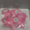 12 Pieces Blank Award Ribbon Prize 1st Place Rosette Medal Winner Victory Recognition Participation Ribbon for Competition Sport Event School Contest(Pink)