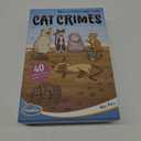 Think Fun Cat Crimes Brain Game and Brainteaser for Boys and Girls Age 8 and Up - A Smart Game with a Fun Theme and Hilarious Artwork, (1550)