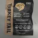 REAL Turkey Tail Mushroom Gummies - Gut, Immunity, Brain Support, Vegan, Sugar-free, GF, 30 TRUE Servings, 3.7oz