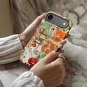 LUMARKE for iPhone Air Case,Cute Floral Cover,Wireless Charging