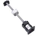 Mssoomm 16mm CNC Ballscrew Kit SFU1605 RM1605 Anti-Backlash Ball Screw, L 59.06 in/1500mm + Nut + BK/BF12 Bearing End Block Supports + Coupler + Nut Housing+ Motor Bracket for Nema 23 Stepper Motor