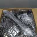 Floor Standing Corner Shower Caddy: 4-tier Rustproof Freestanding Shower Organizer Shelf for Inside - No Drilling Bathroom Rack Stand Black