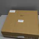 Leinuosen Set of 6 White Ceramic Christmas Village Houses Tabletop 5.1" Small Porcelain Winter Town Figurines for Farmhouse Rustic Xmas Tree Ornaments Holiday Centerpiece Mantel Shelf Decorations