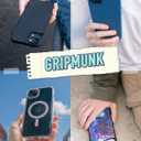 Smartish iPhone 14 Plus Slim Case - Gripmunk Compatible with MagSafe [Lightweight + Protective] Thin Grip Cover - Nothin' to Hide