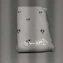 Halloween Pillow Covers 18x18 inch Set of 2 White Ghost Throw Pillow Cases Soft Plush Faux Fur Wool Couch Cushion Case for Chair Sofa Bedroom Living Room Home Decor