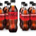 Coke Zero Sugar Diet Soda Soft Drink, 16.9 fl oz, 12 Pack, BB: Feb 09/2026
