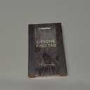 Luggage Tag with Tracker (iOS Only), Premium PU Leather Luggage Tags for Suitcase, Privacy Cover & ID Card Slot, Stainless Loop for Travel Bags, Backpack, Pet Carrier, Ideal Gadgets (Orange)