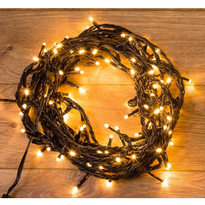 Dailyart Fairy Lights Plug in, 200 Led Fairy Light with Remote 10Ft Fairy Lights with Timer 8 Modes Warm Lights for Bedroom Wreath Party Window Wedding Christmas Tree Decoration Green Wire