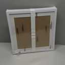 White 12x12 Frame Set of 3, Display Picture 10 x 10 with Mat or 12 x 12 Without Mat, Wall Hanging Large Picture Frame for Diamond Art Painting 30cmx30cm - 3 Packs