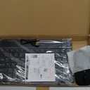 Ultra-Slim Small Bluetooth Keyboard and Mouse Combo Portable Rechargeable Wireless Keyboard for Android Tablet Cell Phone Samsung Smartphone iPhone iPad mini Pro Air 10.2 10.9 11 12.9 13 inch (Black)