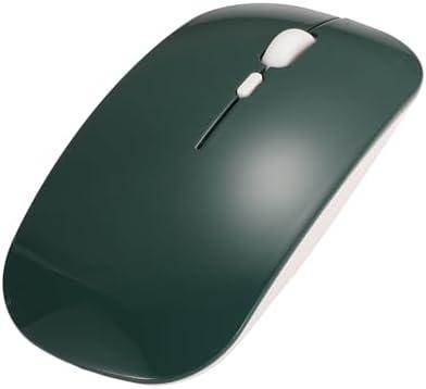 HENGHUI Bluetooth Mouse Compatible with iPad Galaxy Tab Tablet Cute Colorful Color Mouse (DarkGreen)