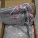 Abbylike 2 Pcs Large Velvet Easter Bunny Drawstring Backpack Bag Reusable Easter Bunny Bags Rabbit Treat Bag with Ears and Tail for Spring Holiday Party Favor Gift Egg Hunt Kids Birthday Supplies