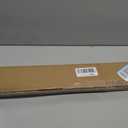LazBlinds No Drill 1" Vinyl Mini Blinds, 38" W x 64" H, Cream