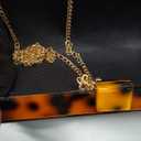 Oweisong Women Acrylic Clutch Purse Formal Wedding Evening Handbag Marble Party Shoulder Crossbody Bag with Bead Chain