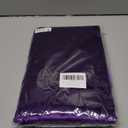 LHJ Unisex Full Length Hooded Robe Cloak Long Velvet Cape Cosplay Costume (Purple)