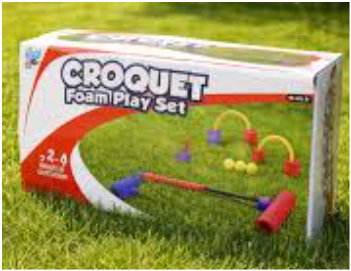 Misco Croquet Foam Play Set 2 Pack