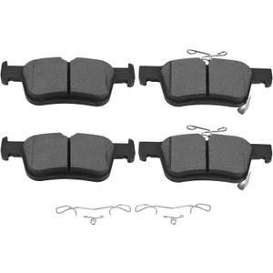 SCITOO D2102 Ceramic Brake Pads Sets Rear w/ Hardware Replacement For Acura For TLX 2021-2022, For Honda For Accord 2018-2022, For Honda For Civic 2020-2022, For Honda For Insight 2019-2022
