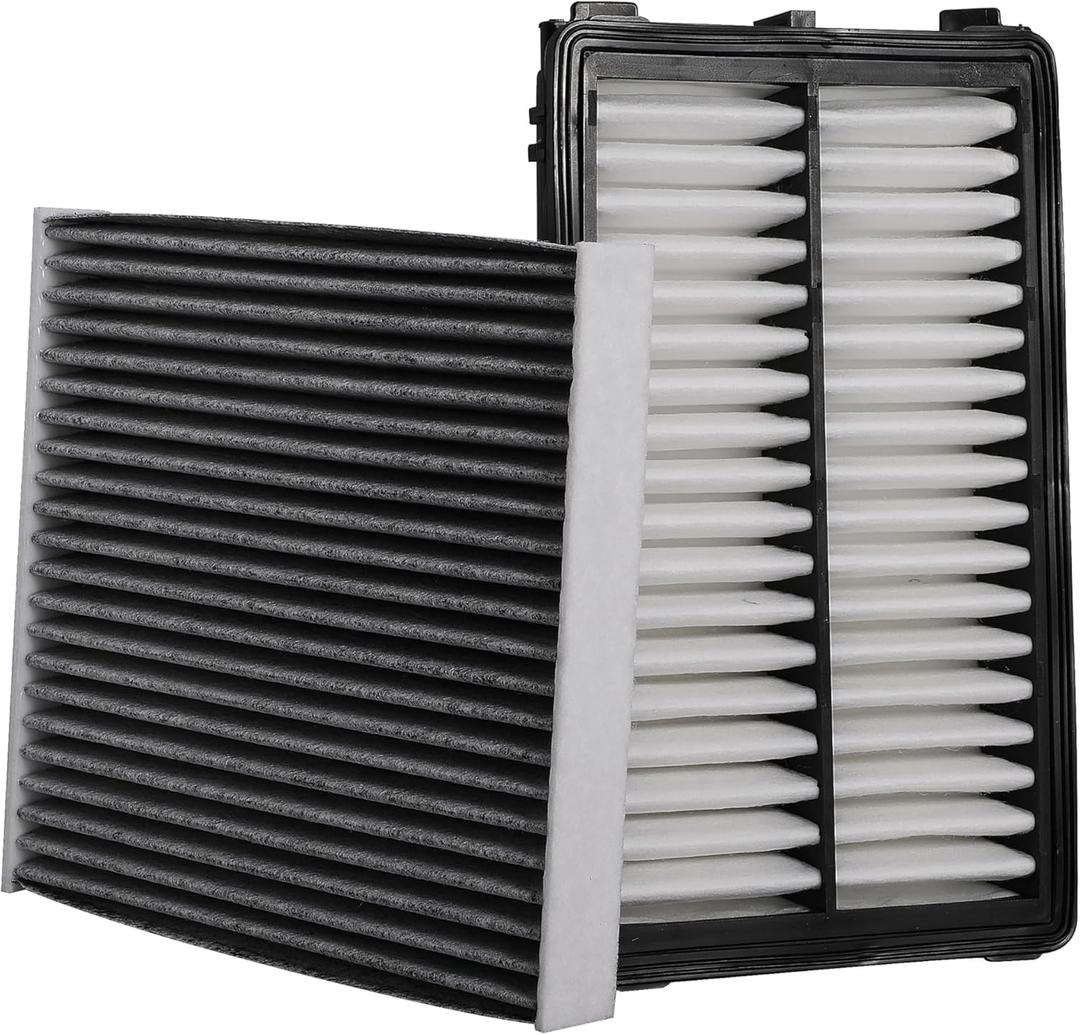 Engine and Cabin Air Filter NOT FOR HYBRID for Hyundai Tucson 22-24 for Kia Sorento 21-24 for Santa Fe 21-24 for Sportage 23 for Sonata 20-23 for K5 21-24 Replace 28113L1000 97133L1000