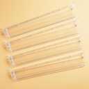 Mose Cafolo Set of 4 All in one Transparent Mahjong Rack & Pusher Acrylic Mah Jongg Rack Pusher 18" (Clear)