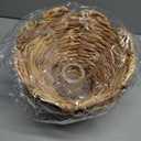 2 Pcs Rattan Lamp Shades Cover 5.5" Top x 10" Bottom x 6.6" High