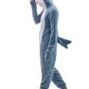 Unisex Adult Animal Onesie Pajamas Slim Fit Halloween Costume One Piece Sleepwear Homewear Cosplay Suit, L