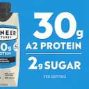 Pioneer Pastures - High Protein A2 Milkshakes - Vanilla - A2 Nutritional Milk, 30g Protein, 2g Sugar, No Sweeteners, No Seed Oils - All-Natural, Breakfast Shake, Meal Replacement, Workout - 11oz, 12 Pack