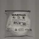 SweatyRocks Women's Ruched Button Down Shirts Lantern Long Sleeve Collered Dressy Blouses (White), S