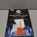 KITCHEN PERFECTION Silicone Smoker Oven Gloves -Extreme Heat Resistant BBQ Gloves -Handle Hot Food Right on Your Smoker Grill Fryer & Pit | Waterproof Oven Mitts |Superior Value Set+3 Bonuses (One Size Fits Most, Orange)